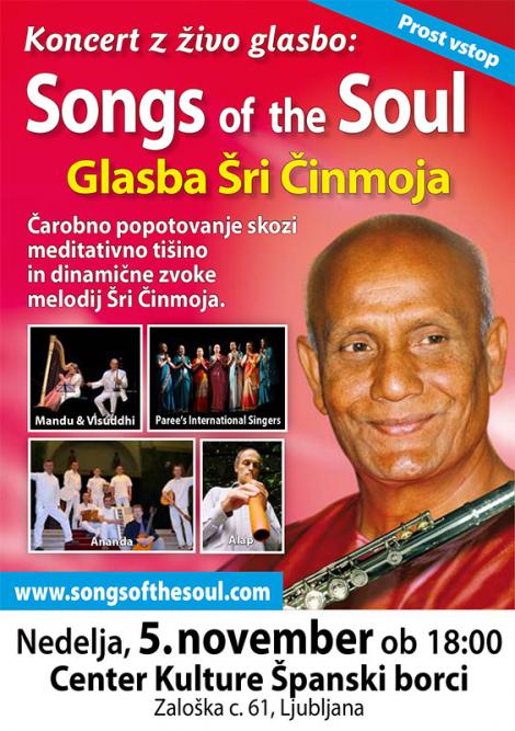 Songs of the Soul - Glasba Šri Činmoja (1) 1